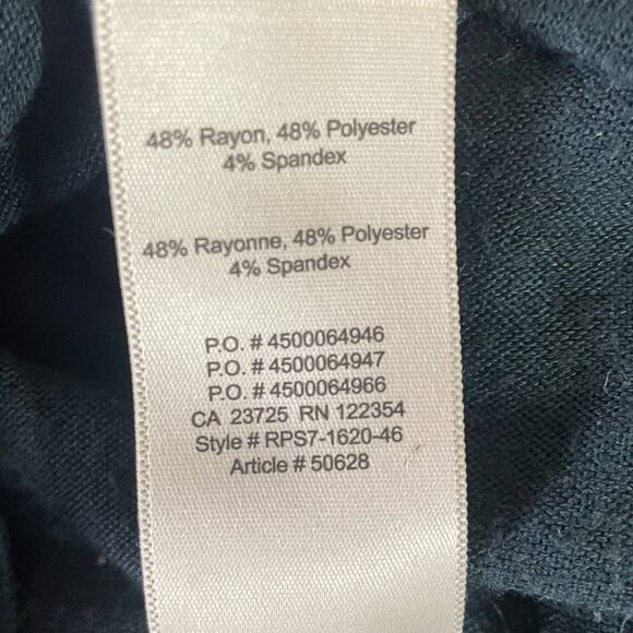 Aritzia Wilfred Free Women Crop Top XS Green Sheer Stretch Soft Layer Streetwear - Picture 5 of 8